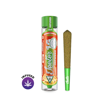 Orange Daiquiri Jeeter Infused Pre-Roll | 1g - PRE_ROLLS by Jeeter at King of Budz