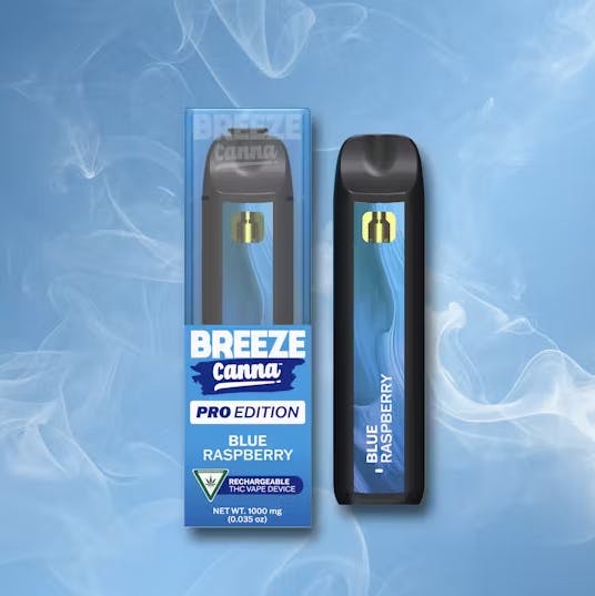 Breeze Pro | Blue Raspberry Disposable Vape | 1g