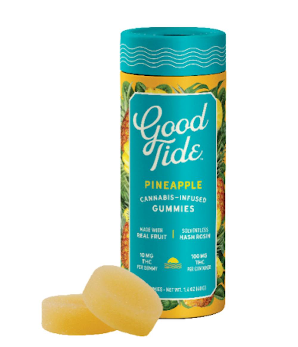 Product Gummies | Pineapple (S) | 100mg | Good Tide