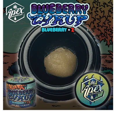 Apex - 1g Hash Rosin Tier 1 - Blueberry Zyrup - CONCENTRATES by Apex Concentrates at King of Budz