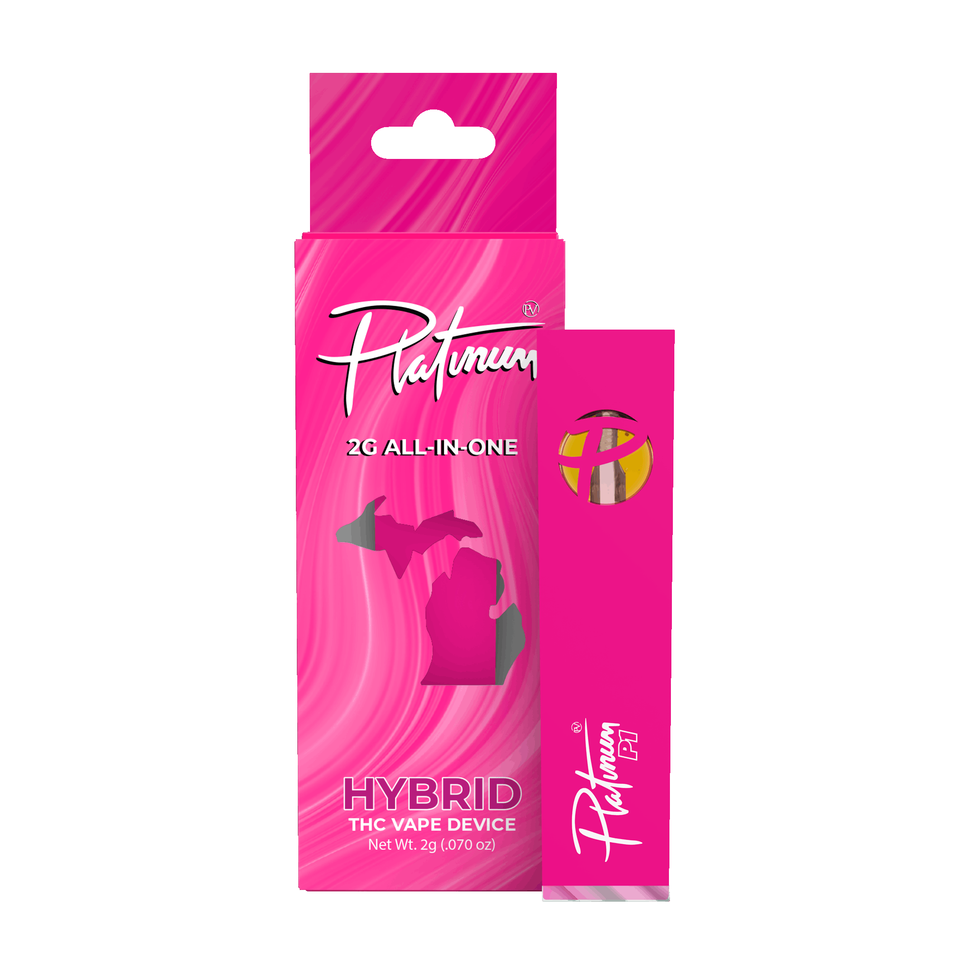 Product: Platinum Vape | Disposable Vape - 2g - Candy Crush'd (Hybrid)