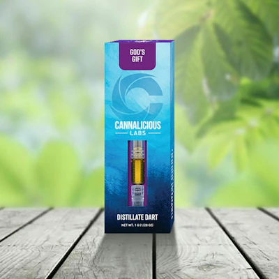 Cannalicious - 1g Distillate Dart- God's Gift