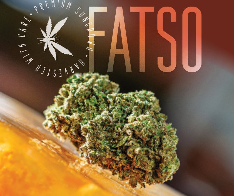 Product: Grasshopper Farms | Fatso | Indica | Bulk Flower | BRONZE