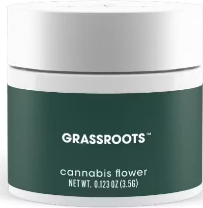 Grassroots Infused Whole Flower | 3.5g | Animal Mint Cake