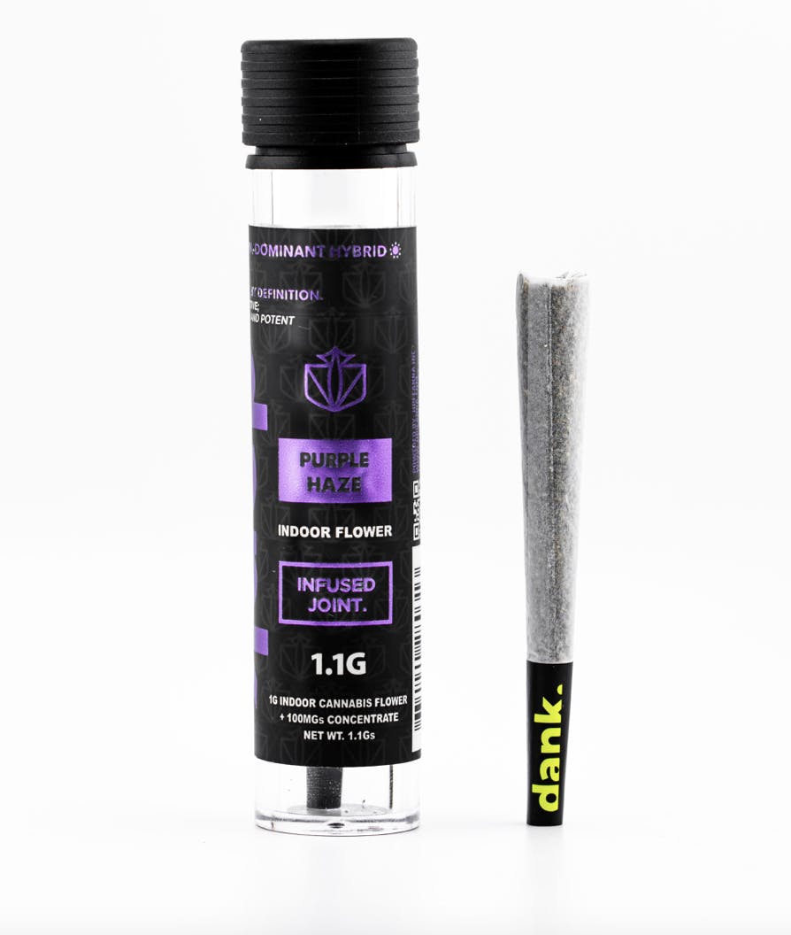 Pre-Roll | Dank | Purple Haze | Infused | 1.1g