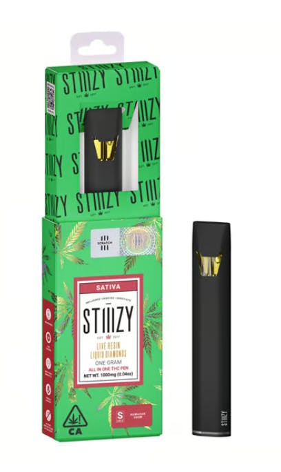 STIIIZY | Hawaiian Snow | 1g Live Resin AIO | Sativa image 0