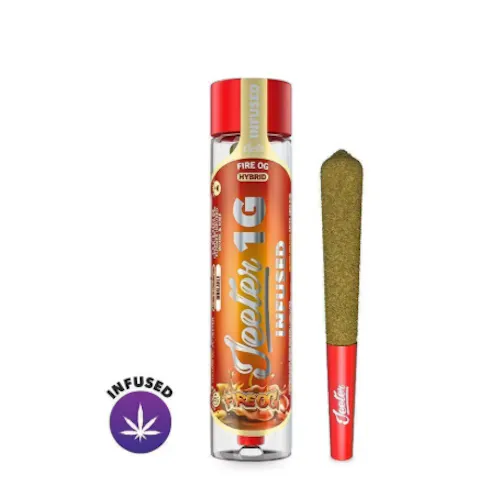 Strawberry Sour Diesel Jeeter Infused Pre-Roll | 1g-1