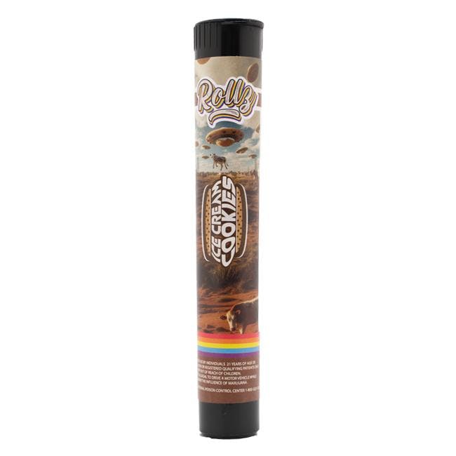 Rollz | Ice Cream Cookies | 1g | Infused Pre-Roll | Adrian, MI Dispensary |  My Dispensary
