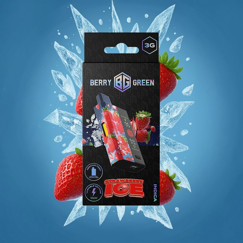 Berry Green - Strawberry Ice Disposable