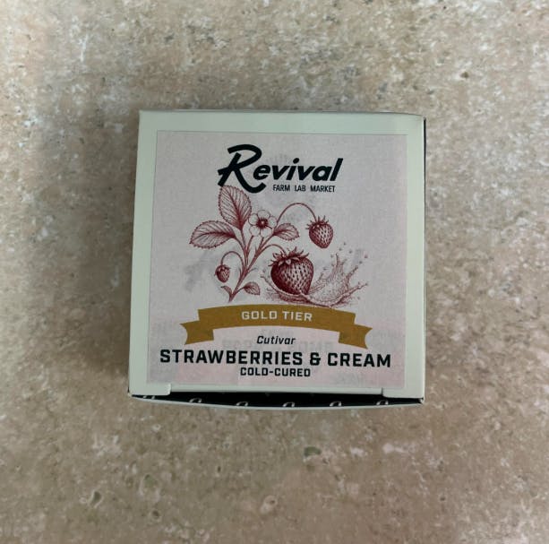 Strawberries & Cream Live Hash Rosin | Hybrid | Revival