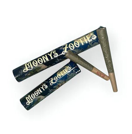 Product Moony's Zooties | Chem Dog | .5g Pre-Roll | 2ct