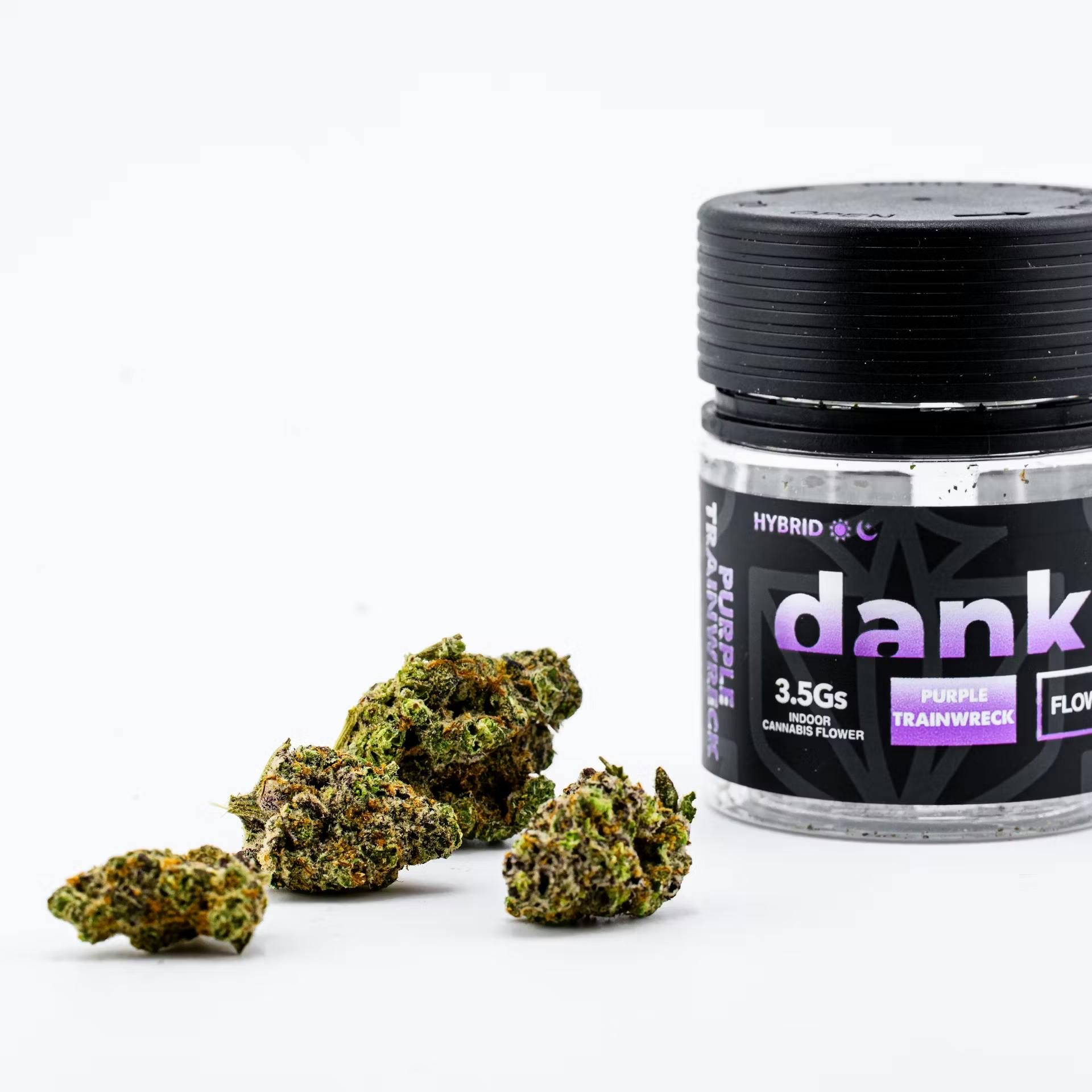 Buy Dank Purple Trainwreck Indoor Flower Online Strain Stars