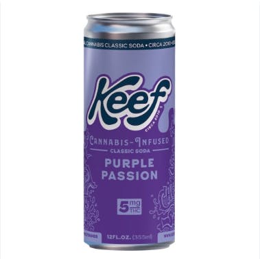 Product: Keef | Purple Passion | Classic Soda - 5mg