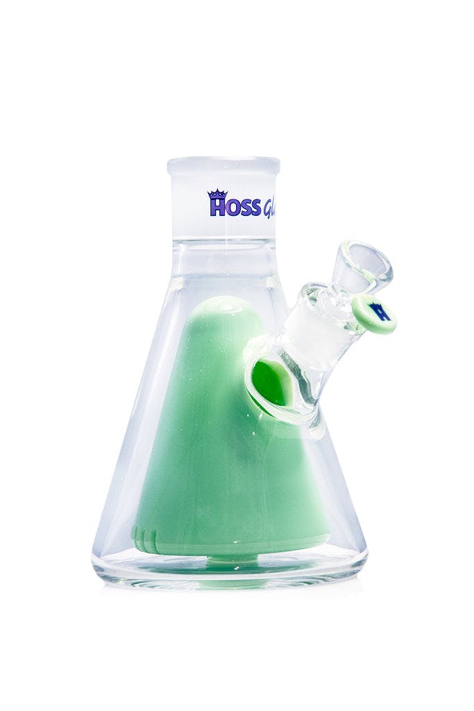 HOSS Build-a-Bong | Double Wall Beaker Base - Assorted Colours - BASE