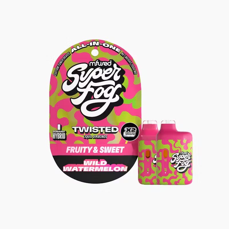 Super Fog | Wild Watermelon | Liquid Diamond AIO | 2pk | 2g