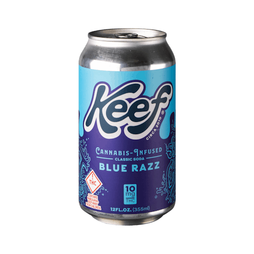  Keef Blue Razz Classic Soda Drink 10mg THC photo