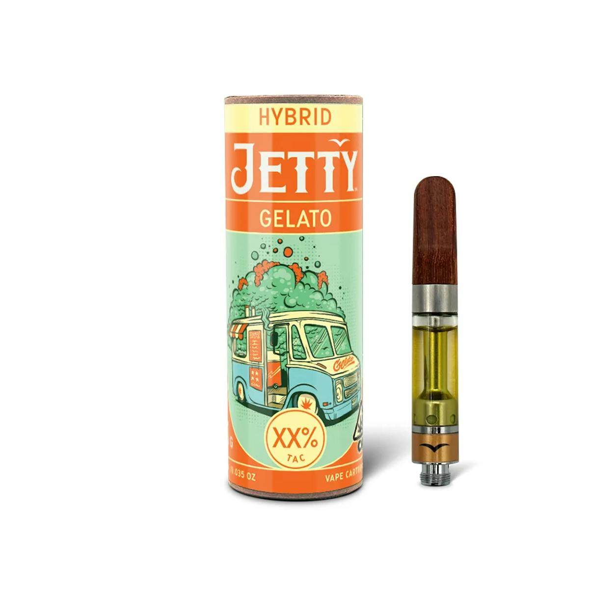 Photo of Jetty l Gelato Distillate Vape Cart l 0.5g