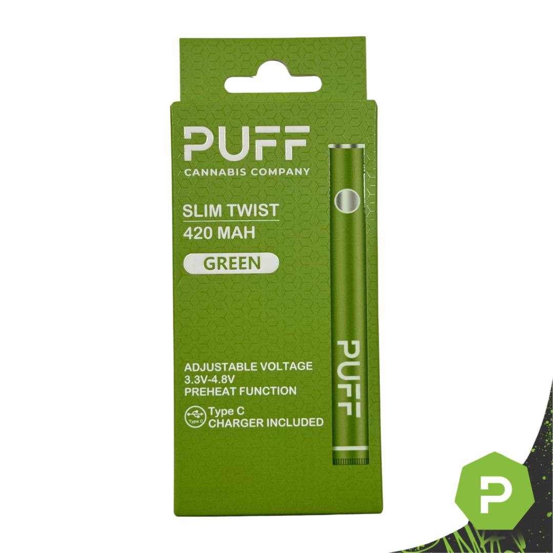 Puff Cannabis Company Puff | 510 Battery | Black - Puff Cannabis Cannabis  Store in MI