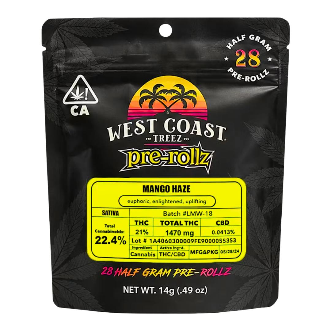 MANGO HAZE 28PK PREROLLS