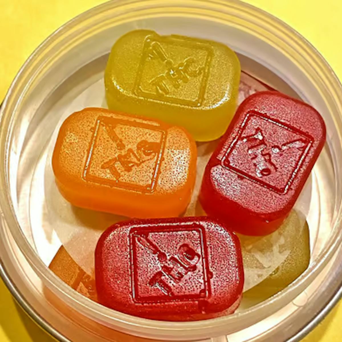 Photo of Dialed In – Rosin Gummies – Grape Pie (H) 100mg