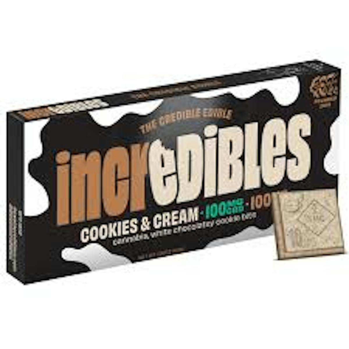 Photo of Incredibles l Cookies & Cream Chocolate l 100mg