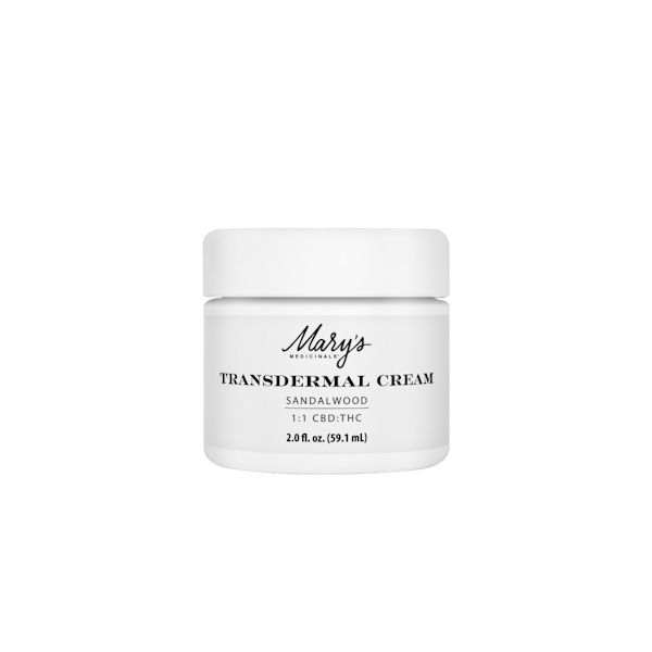 Product: Mary's Medicinals | Sandalwood Cream 1:1 CBD:THC | 1000mg:1000mg