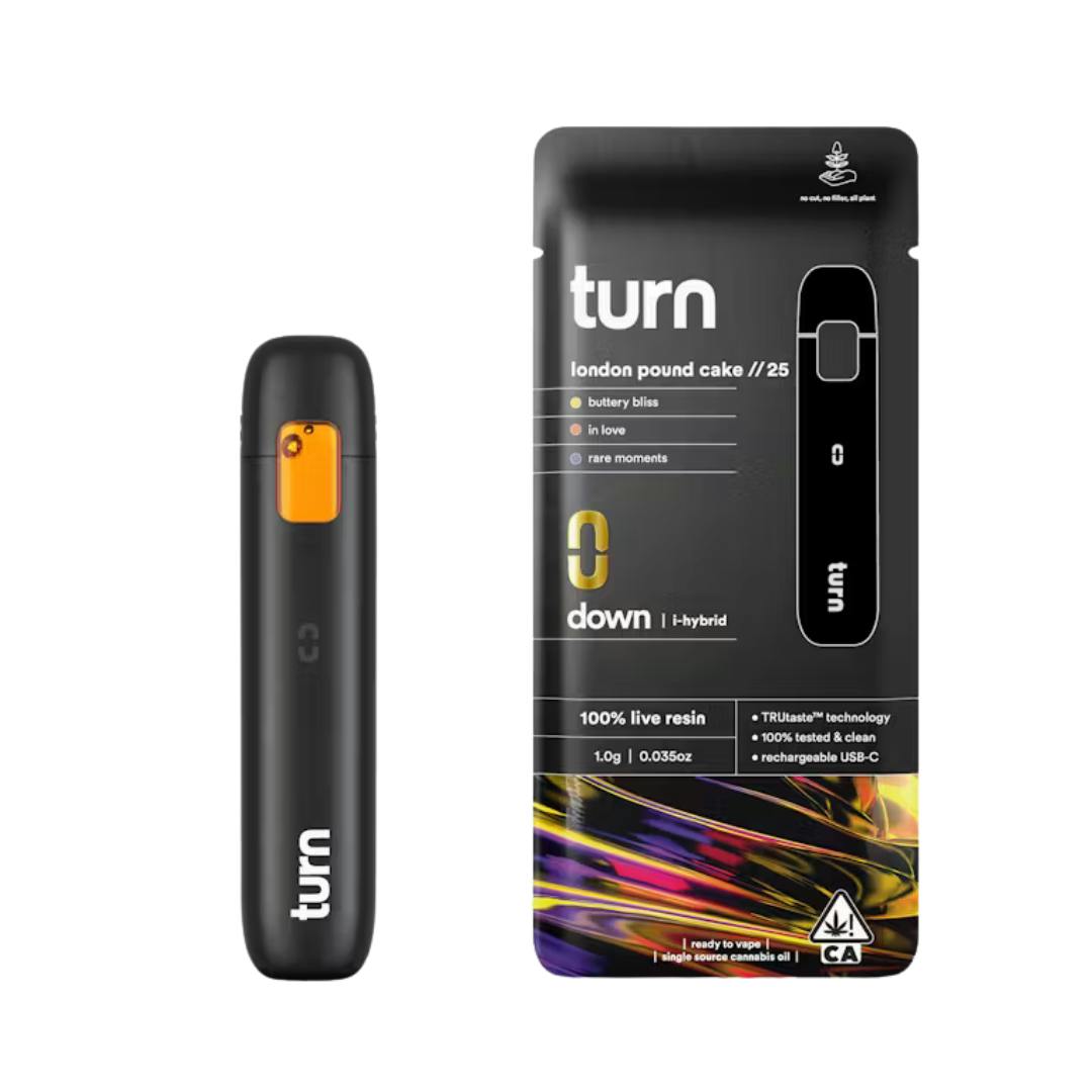 LONDON POUND CAKE LIVE RESIN TURN DOWN ALL-IN-ONE