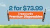 2 for $73.99 - Treeworks Premium Disposables