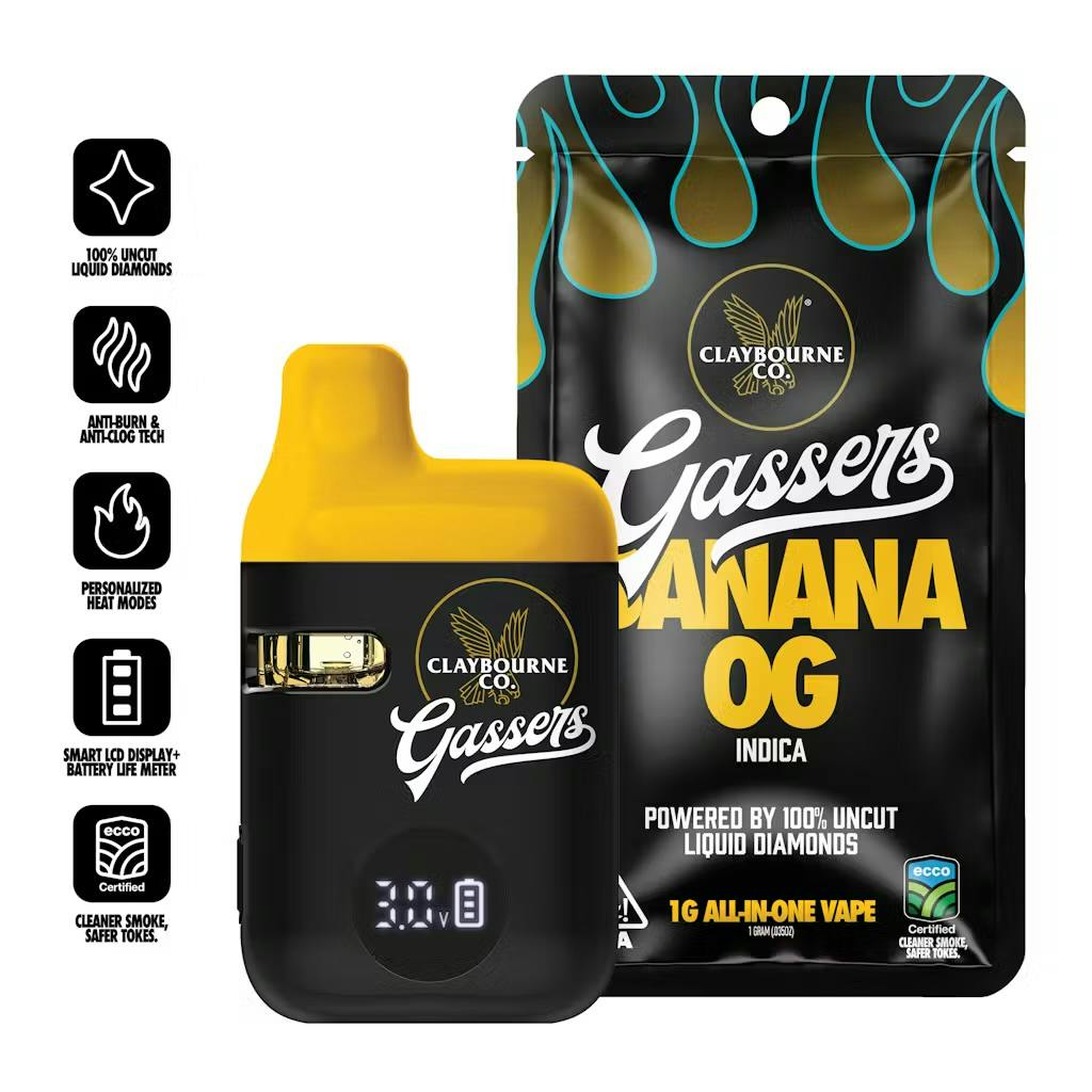 Claybourne Co. Mango Machine | Liquid Diamond Vape - Strain Stars Cannabis  Dispensary in NY