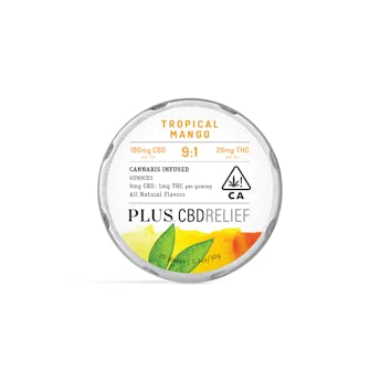 CBD Relief Tropical Gummies