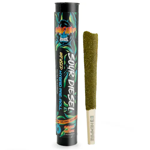 Jungle Juice Blue Dream Infused Tarantula Preroll Rec-active