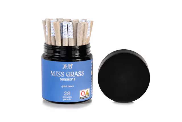 Miss Grass Pre-Roll Pack Quiet Times Dosidos OG 28pk/14g (indica, packs)