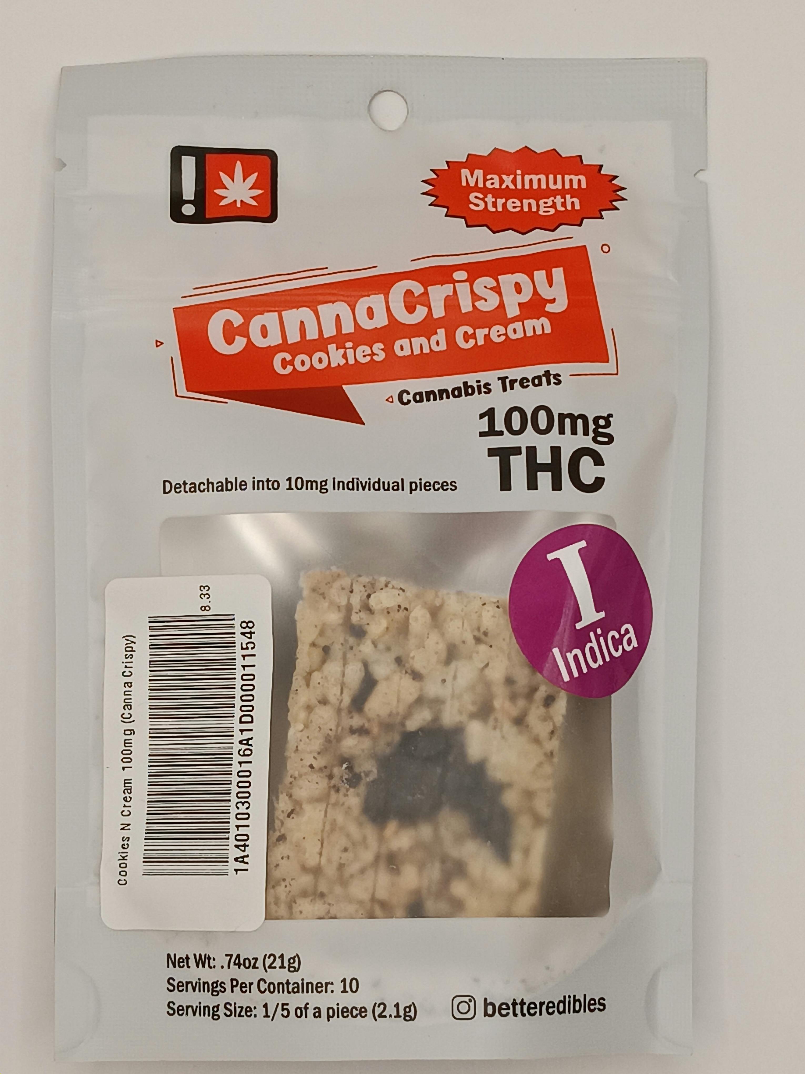 Photo of Cookies And Cream CannaCrispy | 100mg