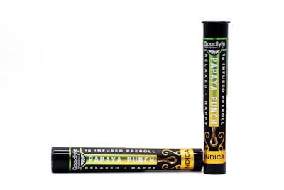 Goodlyfe - 1g Infused Preroll - Papaya Punch - PRE_ROLLS by Goodlyfe Farms at King of Budz