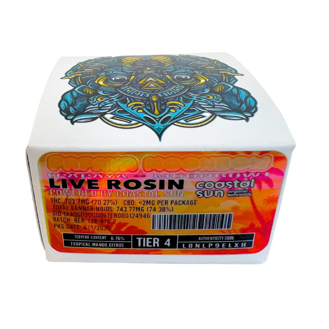 PAPAYA MOONBOW PUNCH LIVE ROSIN (TIER 4)