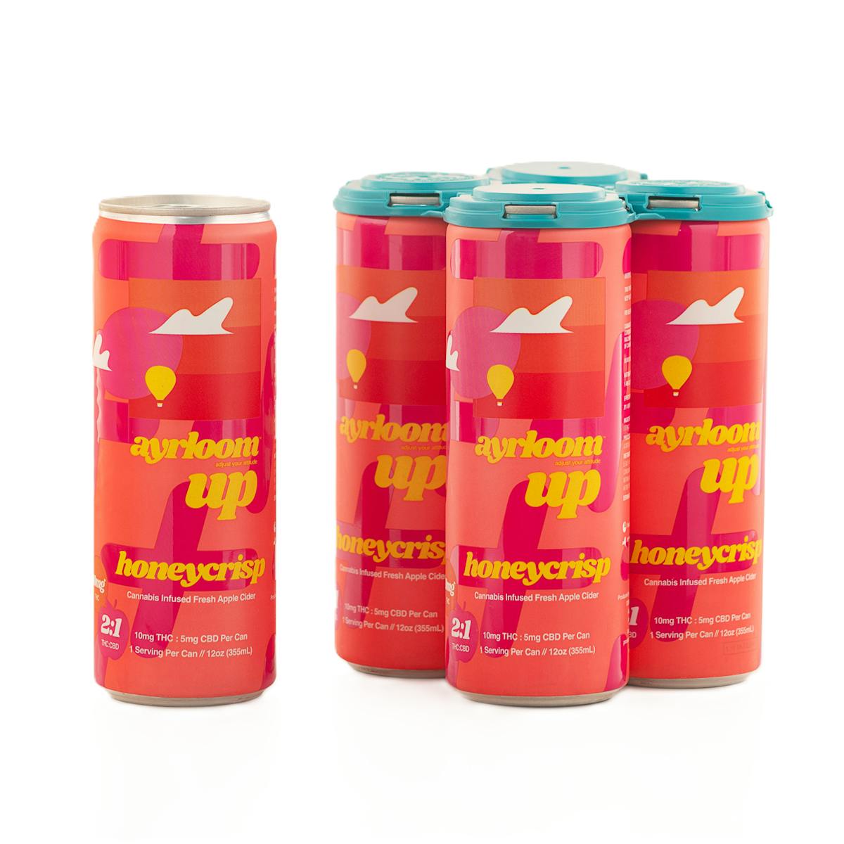 Photo of Ayrloom | Honey Crisp Cider 2:1 Beverage 4 Pack