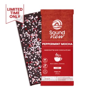 SoundView Peppermint Mocha Dark Chocolate Bar | T93.4mg | 00178