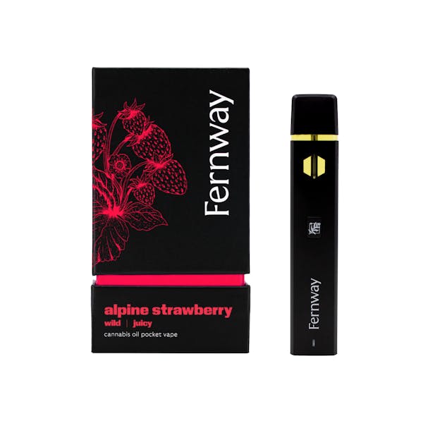 Alpine Strawberry (H) - 2g Disposable Traveler Vape - Fernway