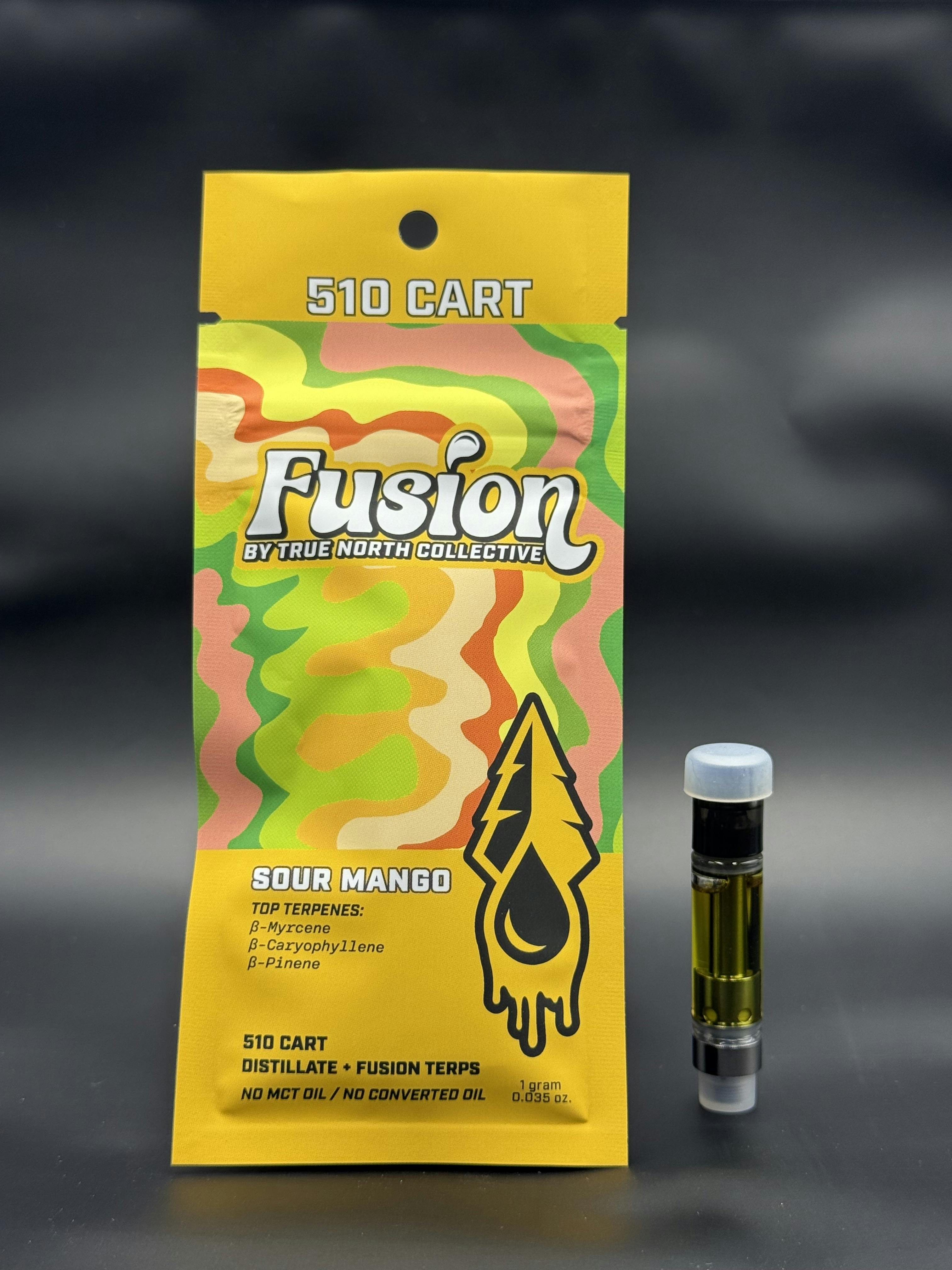 Product: True North Cartridges | Sour Mango Fusion Distillate Cartridge | 1g