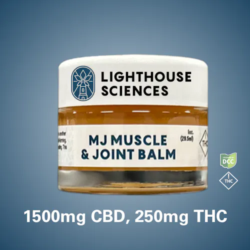 1:5 THC:CBD Muscle & Joint Balm | Lighthouse Sciences | Topical | 243mg-active