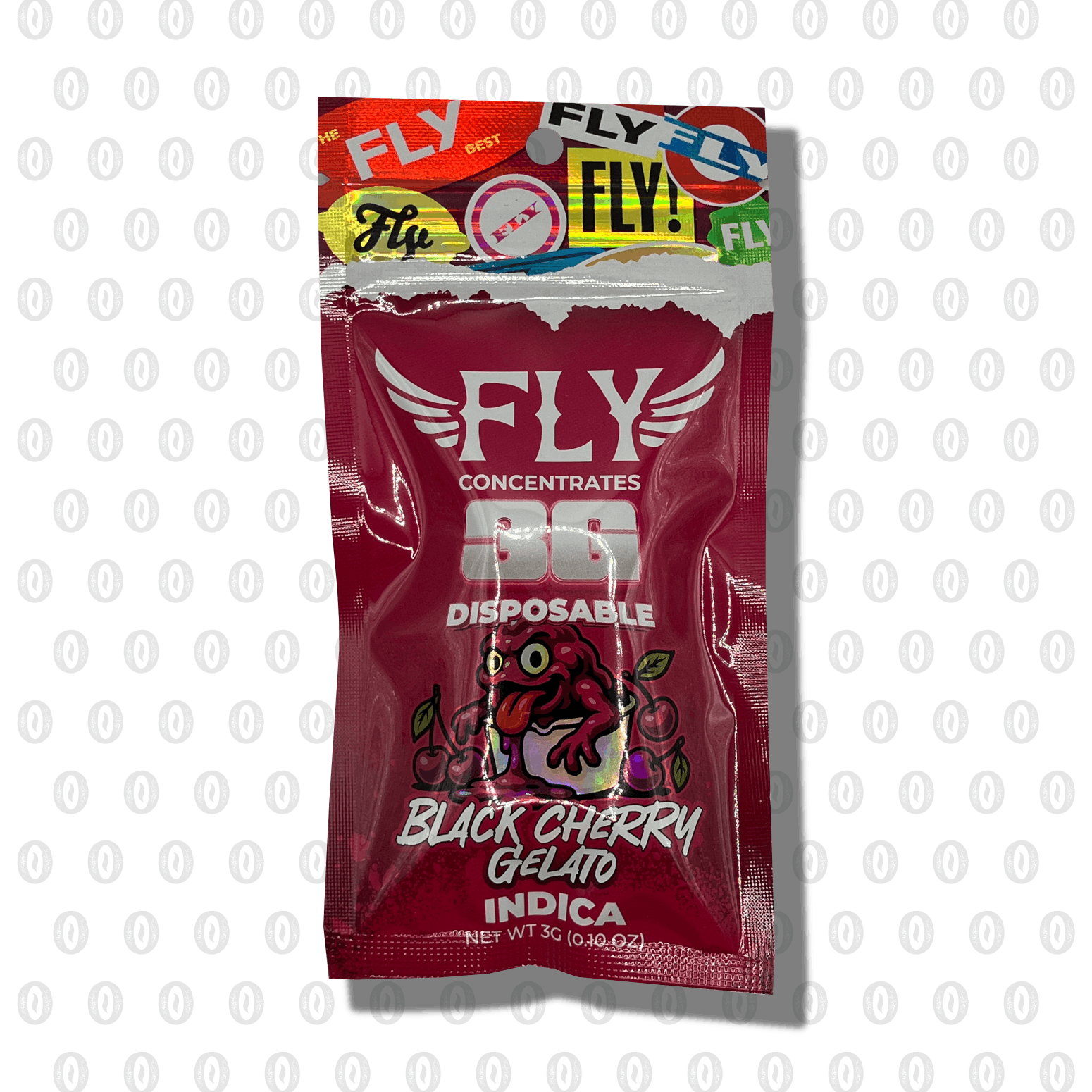 Product: FLY | Disposable Vape - 3g - Black Cherry Gelato (Indica)