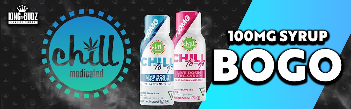 Chill Medicated - 100mg Rosin Syrup - BOGO