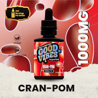Product Good Vibes X - Cranberry Pomegranate Tincture (1000mg)