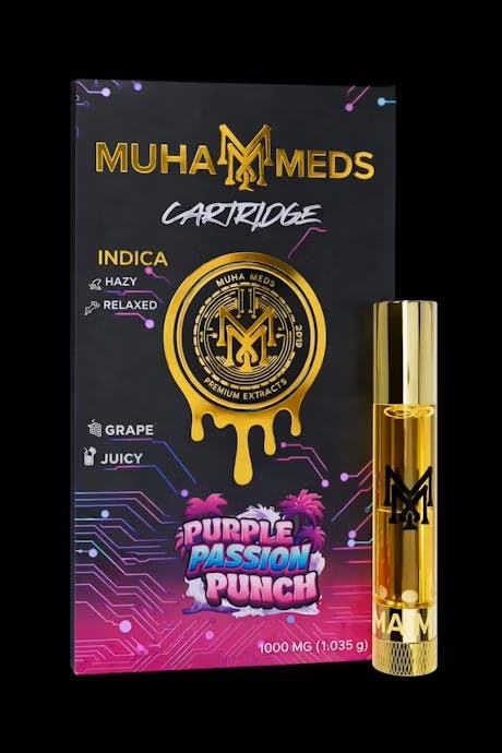 Muha Meds MUHA MEDS | PURPLE PASSION PUNCH | CART INDICA — VAPORIZERS