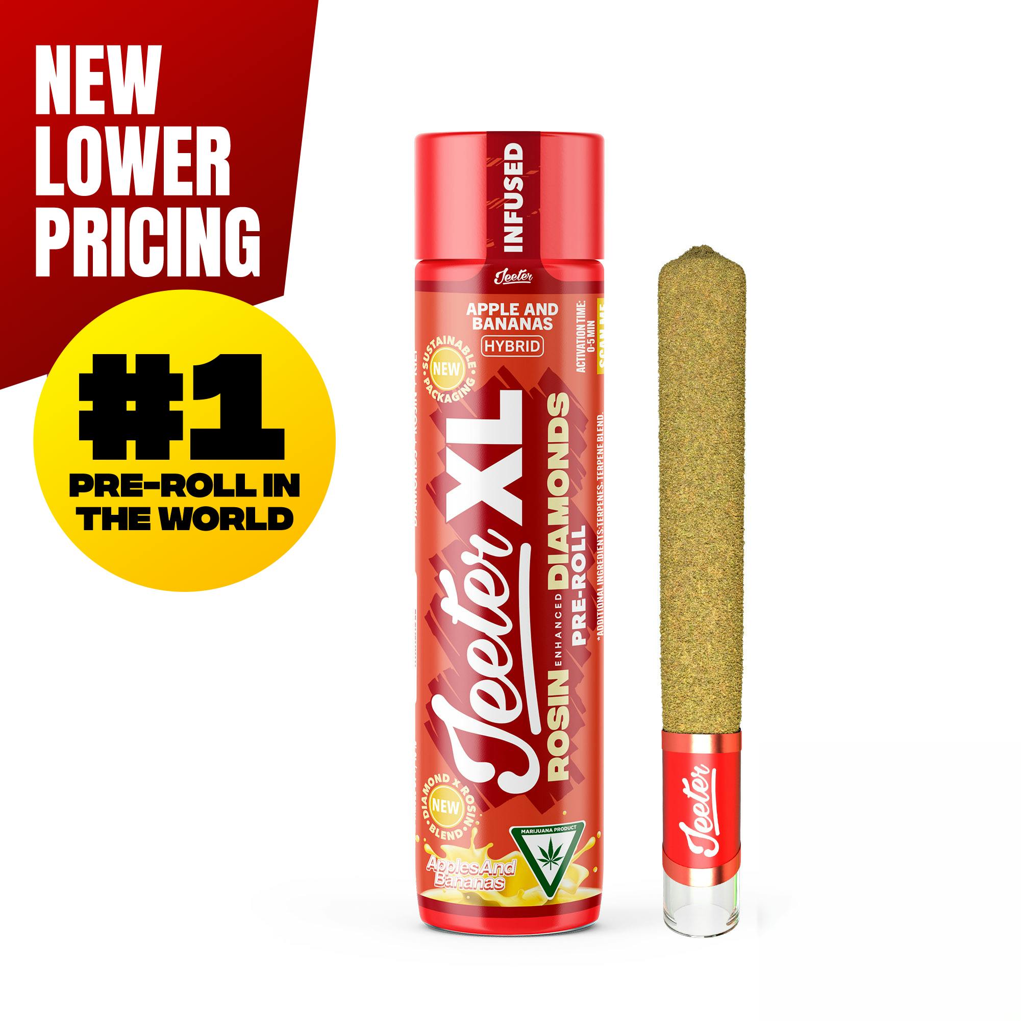 Apples and Bananas Quad-Infused XL Jeeter Joint | 2g