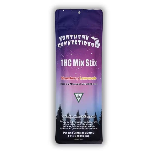 NORTHERN CONNECTIONS | STRAWBERRY LEMONADE - MIX STIX | 200MG