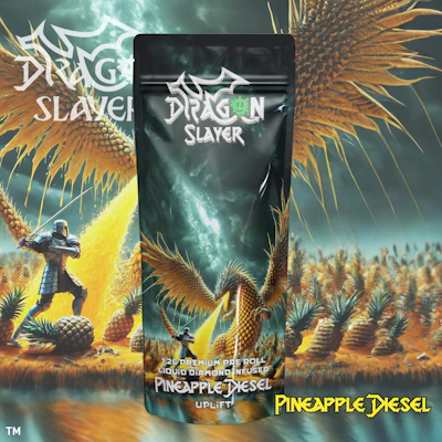 Dragon Slayer - 1.2g Infused Preroll - Pineapple Diesel