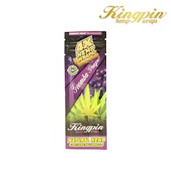 Kingpin Wraps | Goomba Grape Hemp Wraps - 4pk