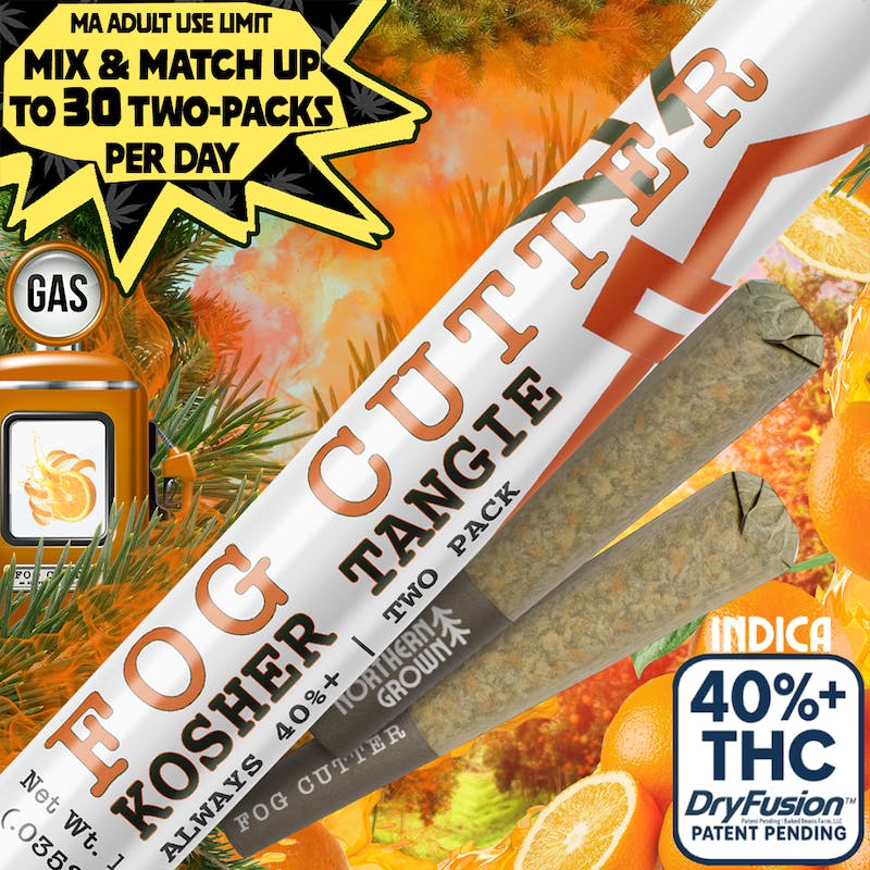 Product Northern Grown - Kosher Tangie Fog Cutter Infused Pre-Roll 0.5g 2pk (1g)