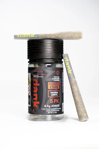 Dank Runtz Ether Infused Prerolls 0.5g 5pk | Sacred Bloom